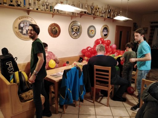 Aufbau Weiberfasching 2020