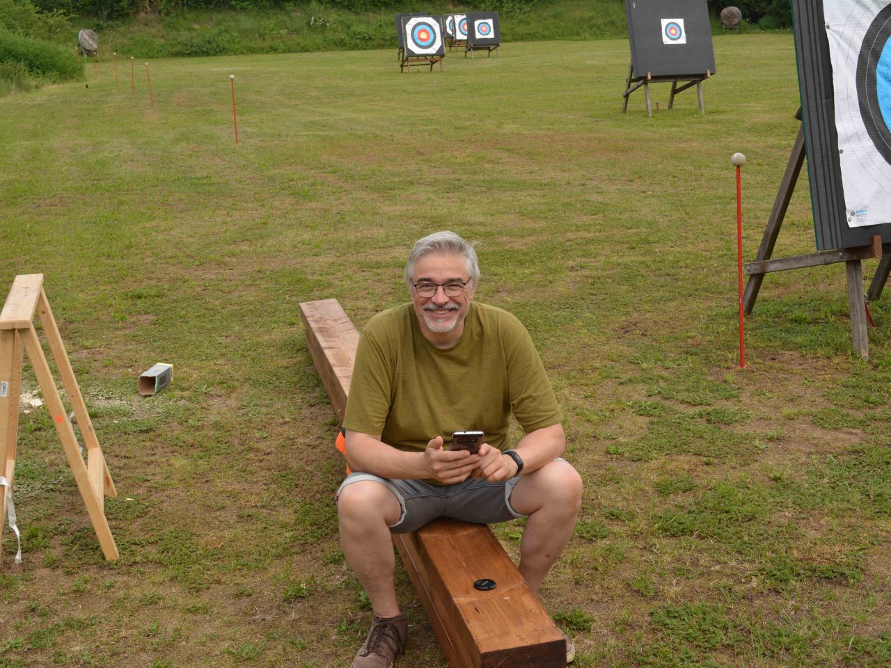 Bau des Containerdaches 2020