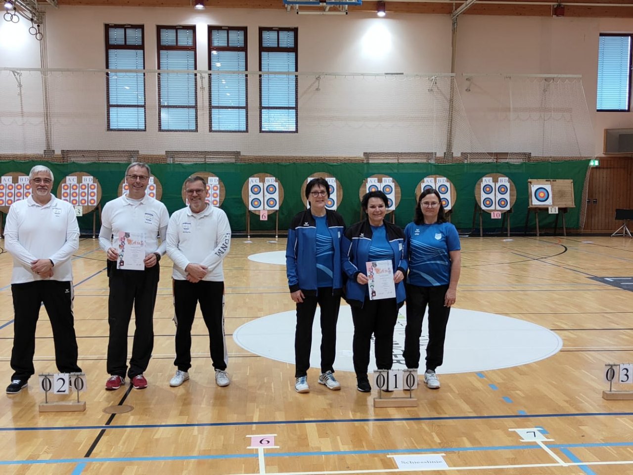 Gaumeisterschaft Bogen Halle 2024