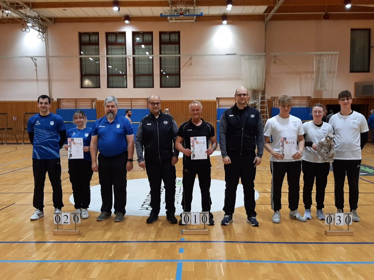 Gaumeisterschaft Bogen Halle 2024