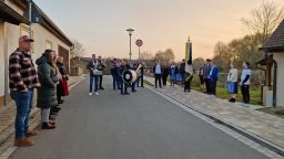 Weinfest und Königsproklamation