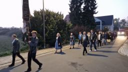 Weinfest und Königsproklamation